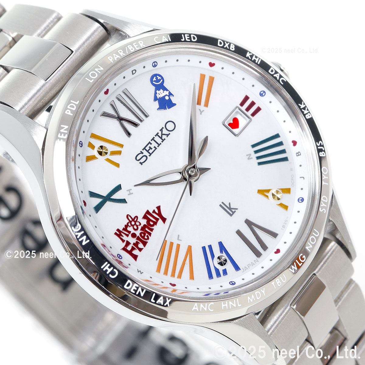 セイコー ルキア 30周年記念 MR.FRIENDLY コラボ限定 SEIKO LUKIA 電波 ソーラー 腕時計 レディース Grow SSVV089【2025 新作】