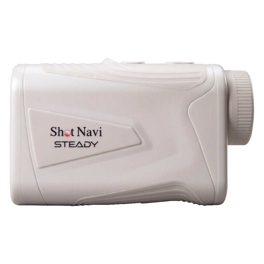 ショットナビ Shot Navi Laser Sniper STEADY レーザー スナイパー ステディ ゴルフ レーザー 距離測定器 距離計測器 ホワイト【2026 新作】