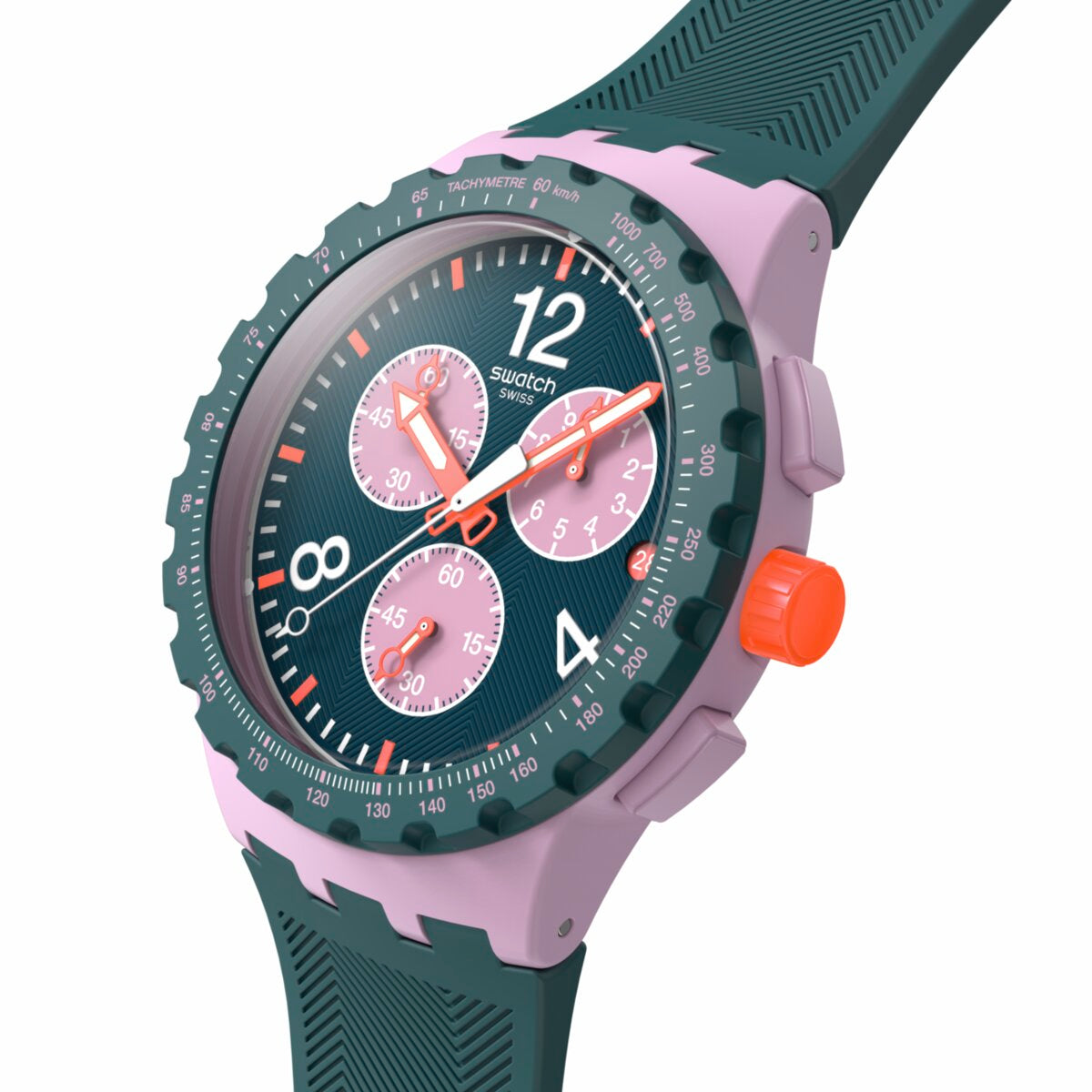 swatch スウォッチ 腕時計 メンズ レディース オリジナルズ クロノ42 ORIGINALS CHRONO 42 MOMENT OF ROSE SUSP400【2025 新作】