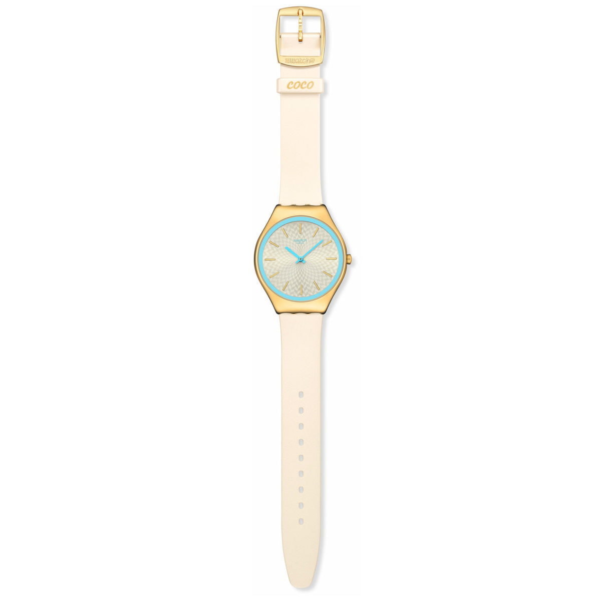 swatch スウォッチ 腕時計 レディース スキン SKIN COCO HO BLU SYXG127