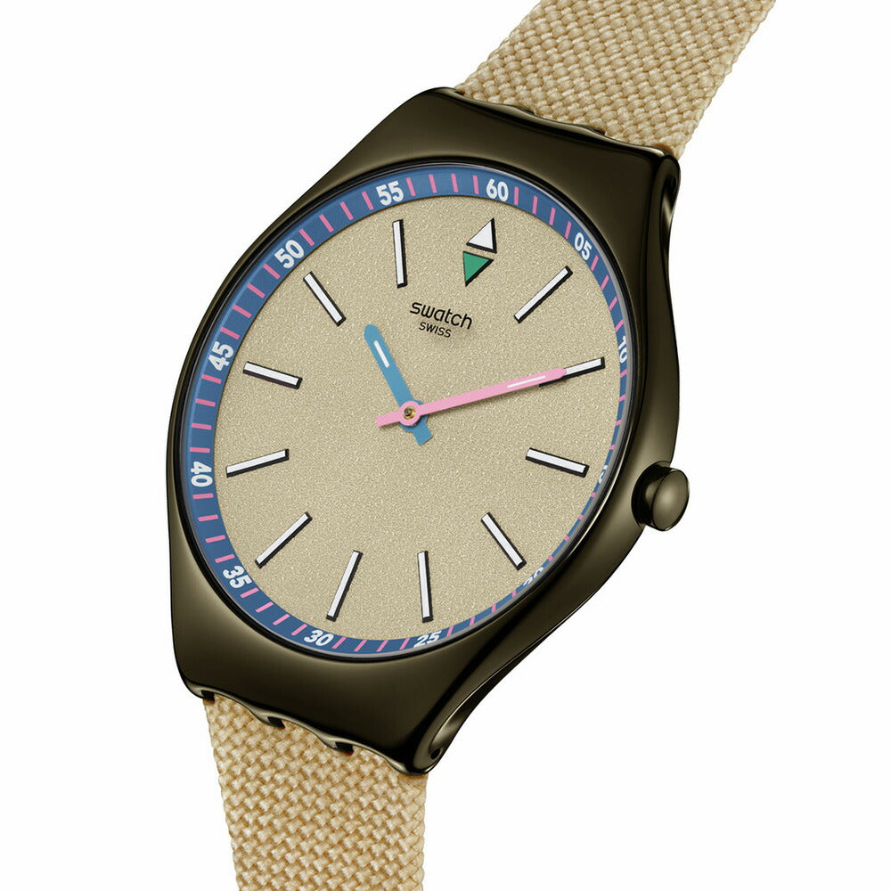 swatch スウォッチ POWER OF NATURE SUNBAKED SANDSTONE SYXM100 腕時計 メンズ レディース【2024 新作】