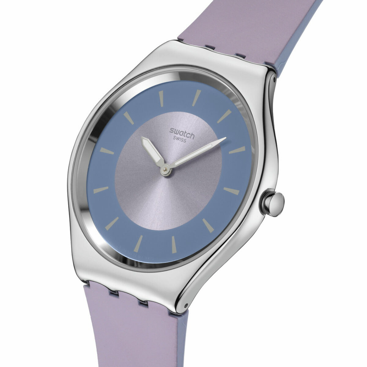 swatch スウォッチ 腕時計 メンズ レディース スキン SKIN LYRICALLY LAVENDER SYXS157【2024 新作】