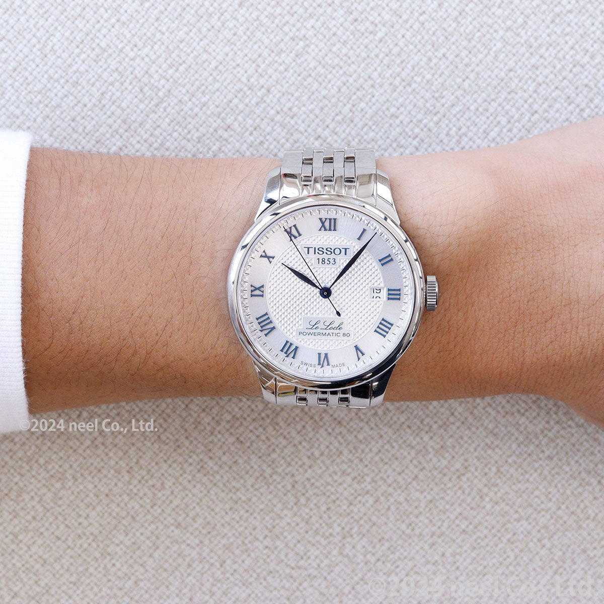 ティソ TISSOT ル・ロックル 20周年モデル 39.3MM T006.407.11.033.03 腕時計 メンズ 自動巻き LELOCLE 20TH ANNIVERSARY【60回分割手数料無料!】