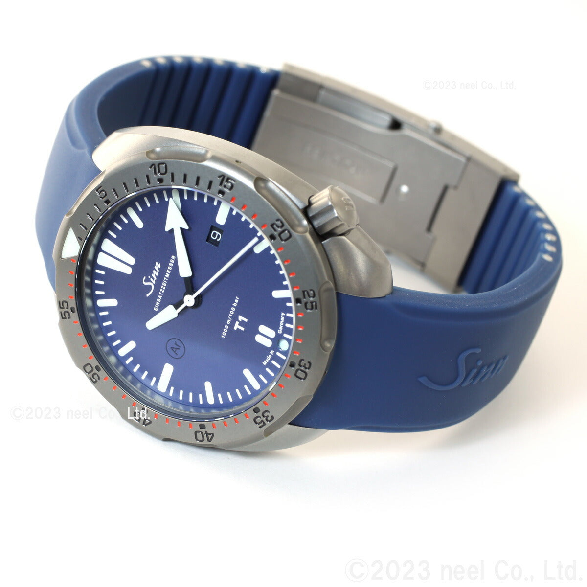 Sinn ジン T1.B(EZM14) 自動巻き 腕時計 メンズ Diving Watches ダイバーズウォッチ シリコンストラップ ドイツ製【60回分割手数料無料!】