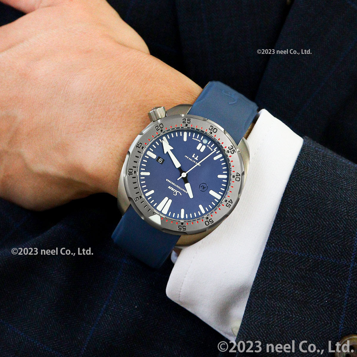 Sinn ジン T1.B(EZM14) 自動巻き 腕時計 メンズ Diving Watches ダイバーズウォッチ シリコンストラップ ドイツ製【60回分割手数料無料!】