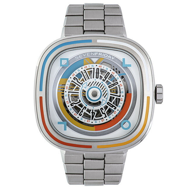 セブンフライデー SEVENFRIDAY T1/08 Bauhaus Inspired T-Series 腕時計 メンズ 自動巻き