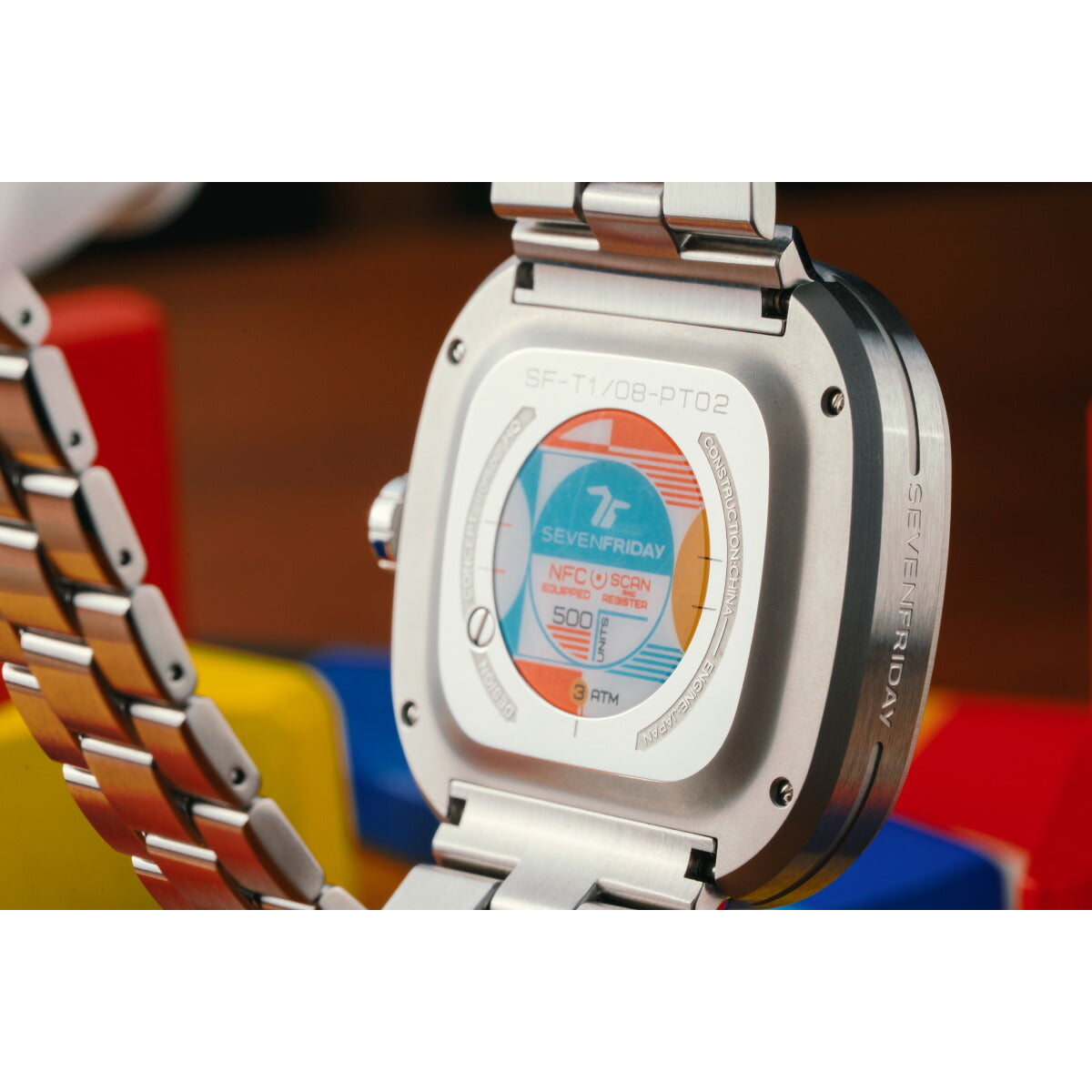 セブンフライデー SEVENFRIDAY T1/08 Bauhaus Inspired T-Series 腕時計 メンズ 自動巻き