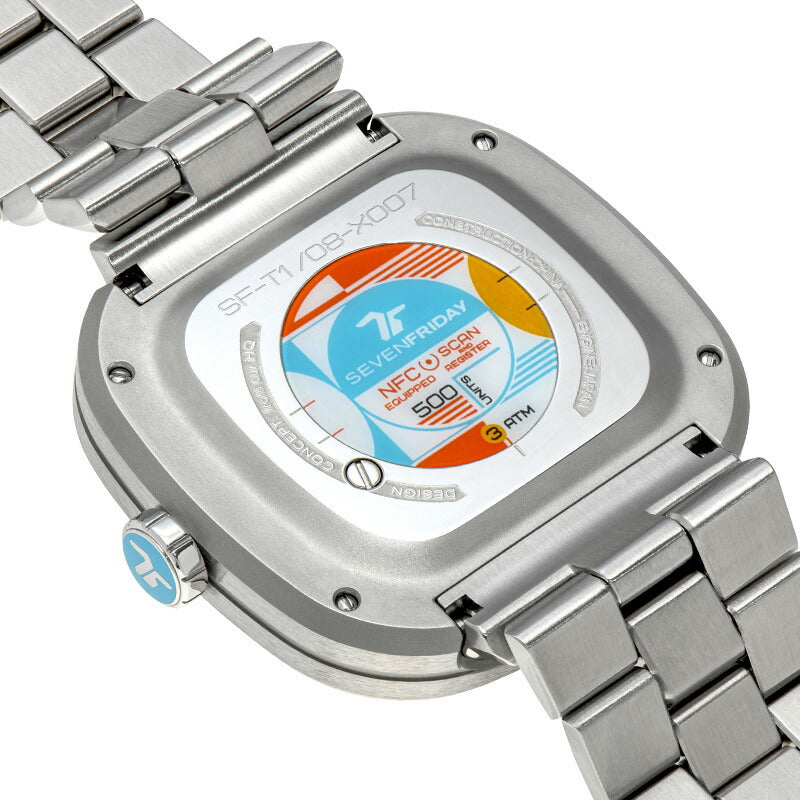 セブンフライデー SEVENFRIDAY T1/08 Bauhaus Inspired T-Series 腕時計 メンズ 自動巻き