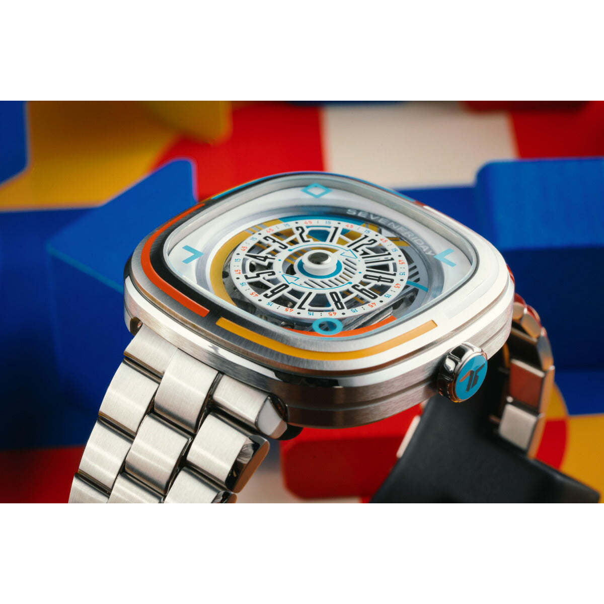 セブンフライデー SEVENFRIDAY T1/08 Bauhaus Inspired T-Series 腕時計 メンズ 自動巻き