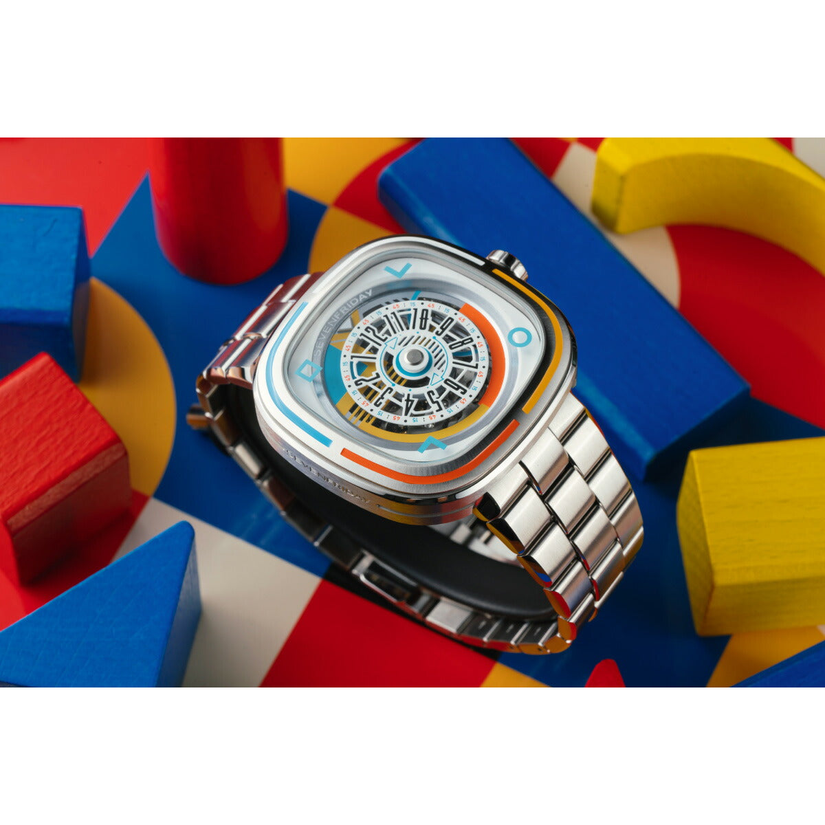 セブンフライデー SEVENFRIDAY T1/08 Bauhaus Inspired T-Series 腕時計 メンズ 自動巻き