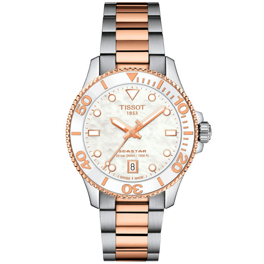 ティソ TISSOT シースター SEASTAR 1000 クォーツ 36MM T120.210.22.111.00 腕時計 レディース【60回分割手数料無料!】