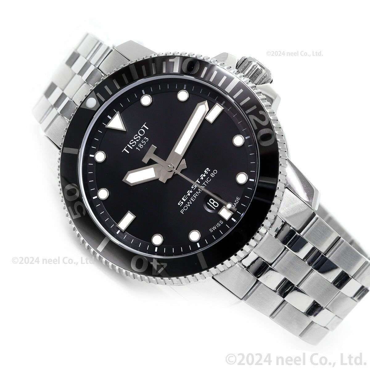 ティソ TISSOT 腕時計 メンズ シースター 1000 オートマティック SEASTAR 1000 POWERMATIC 80 自動巻き T120.407.11.051.00【60回分割手数料無料!】