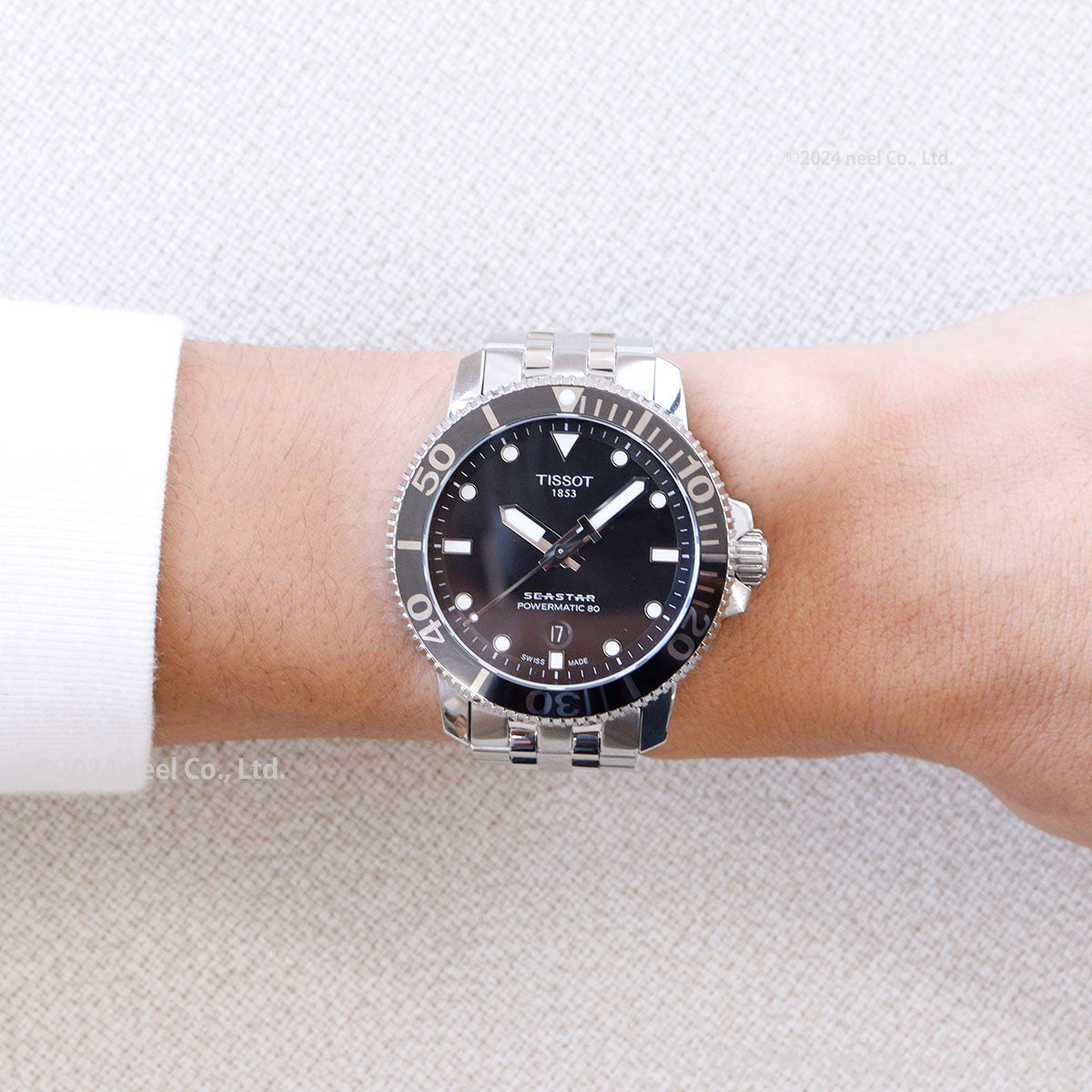 ティソ TISSOT 腕時計 メンズ シースター 1000 オートマティック SEASTAR 1000 POWERMATIC 80 自動巻き T120.407.11.051.00【60回分割手数料無料!】