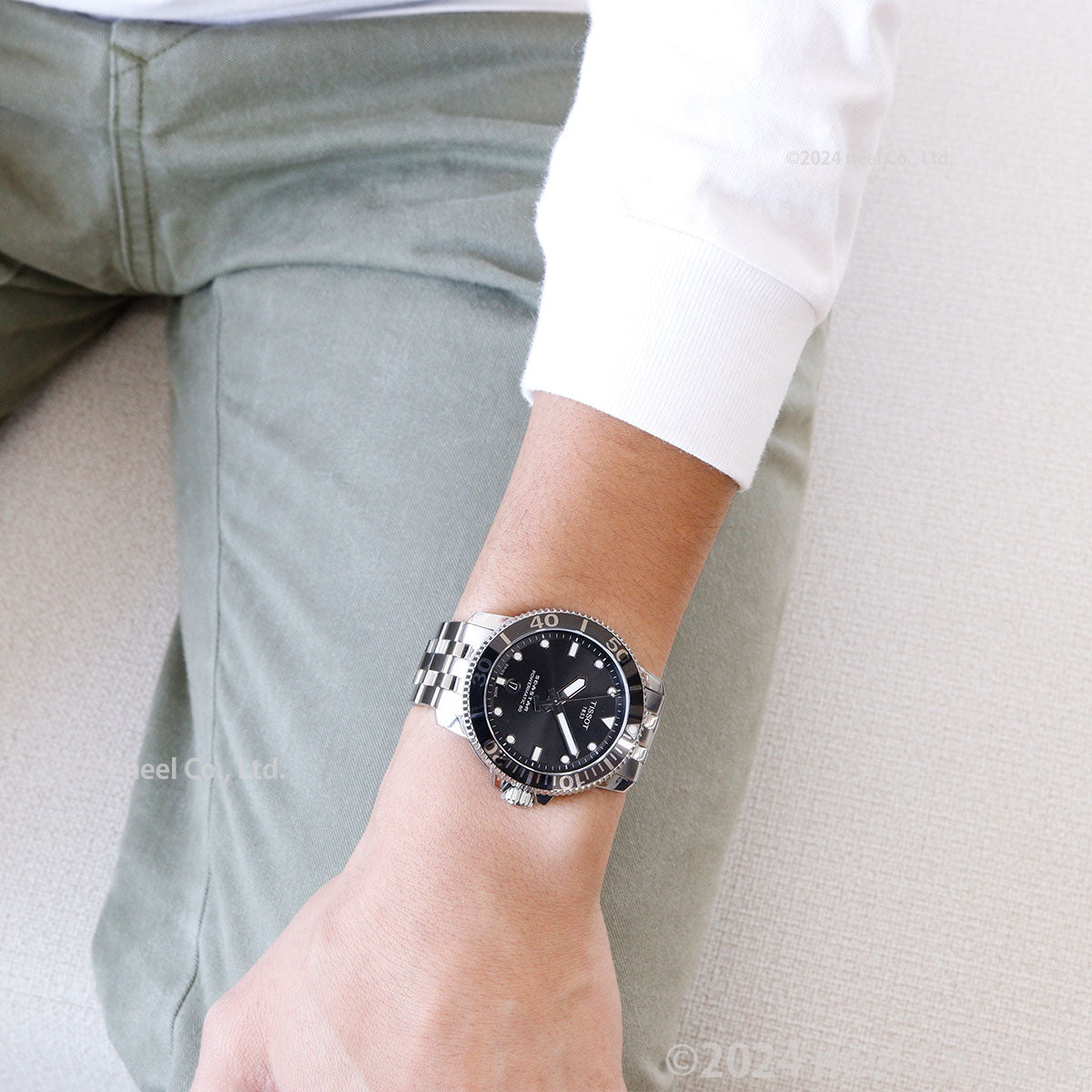 ティソ TISSOT 腕時計 メンズ シースター 1000 オートマティック SEASTAR 1000 POWERMATIC 80 自動巻き T120.407.11.051.00【60回分割手数料無料!】