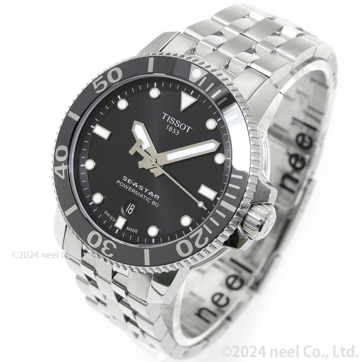 ティソ TISSOT 腕時計 メンズ シースター 1000 オートマティック SEASTAR 1000 POWERMATIC 80 自動巻き T120.407.11.051.00【60回分割手数料無料!】