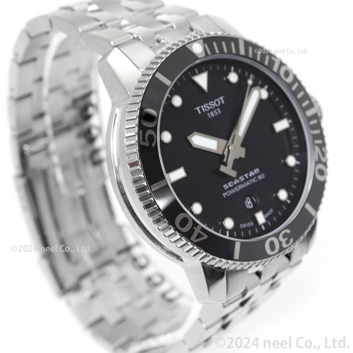 ティソ TISSOT 腕時計 メンズ シースター 1000 オートマティック SEASTAR 1000 POWERMATIC 80 自動巻き T120.407.11.051.00【60回分割手数料無料!】