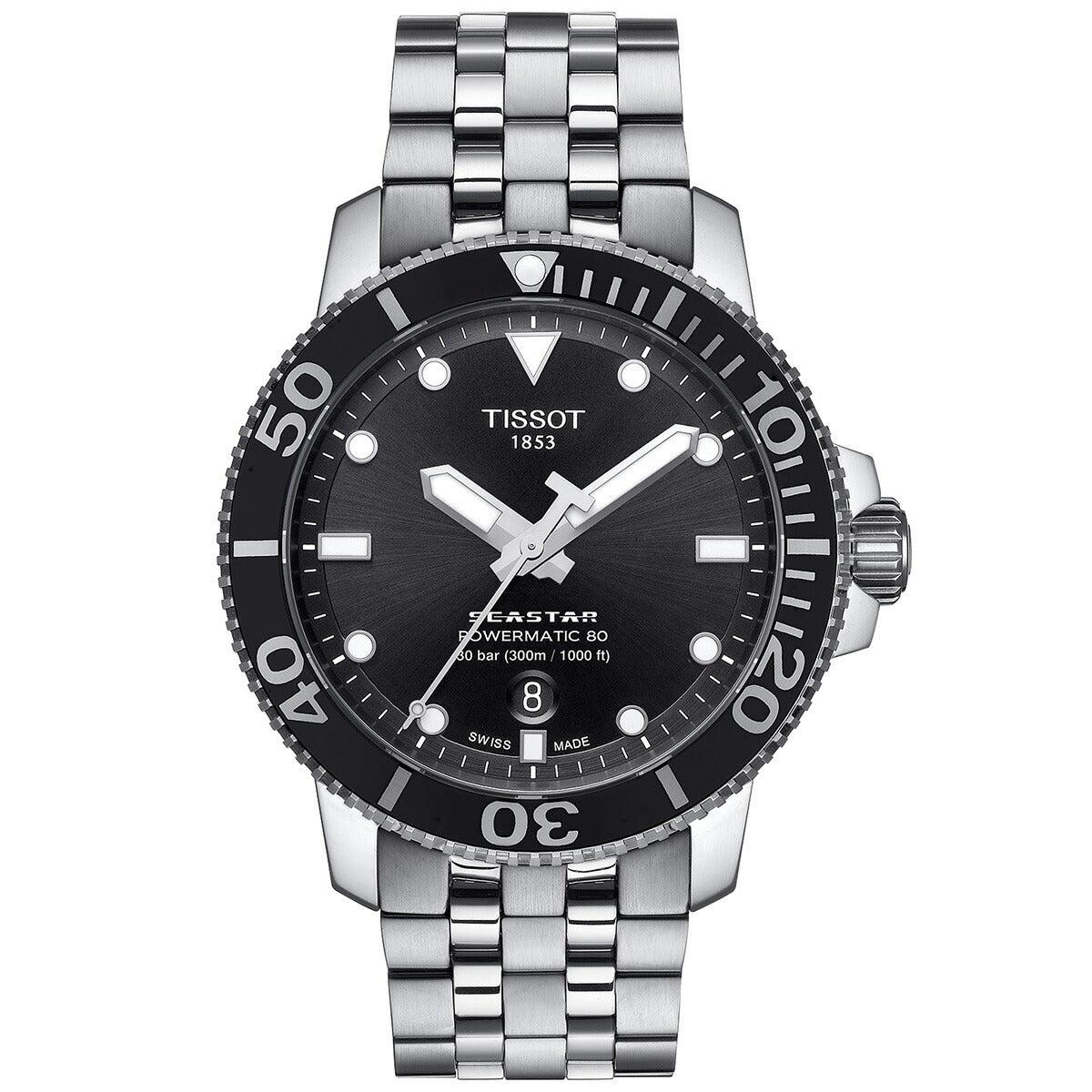 TISSOT ティソ シースター1000 自動巻 43mm TISSOT シースター 1000 43mm | モデル T1204071104103 | Tissot
