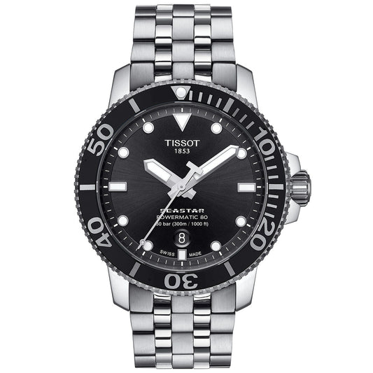 ティソ TISSOT 腕時計 メンズ シースター 1000 オートマティック SEASTAR 1000 POWERMATIC 80 自動巻き T120.407.11.051.00【60回分割手数料無料!】