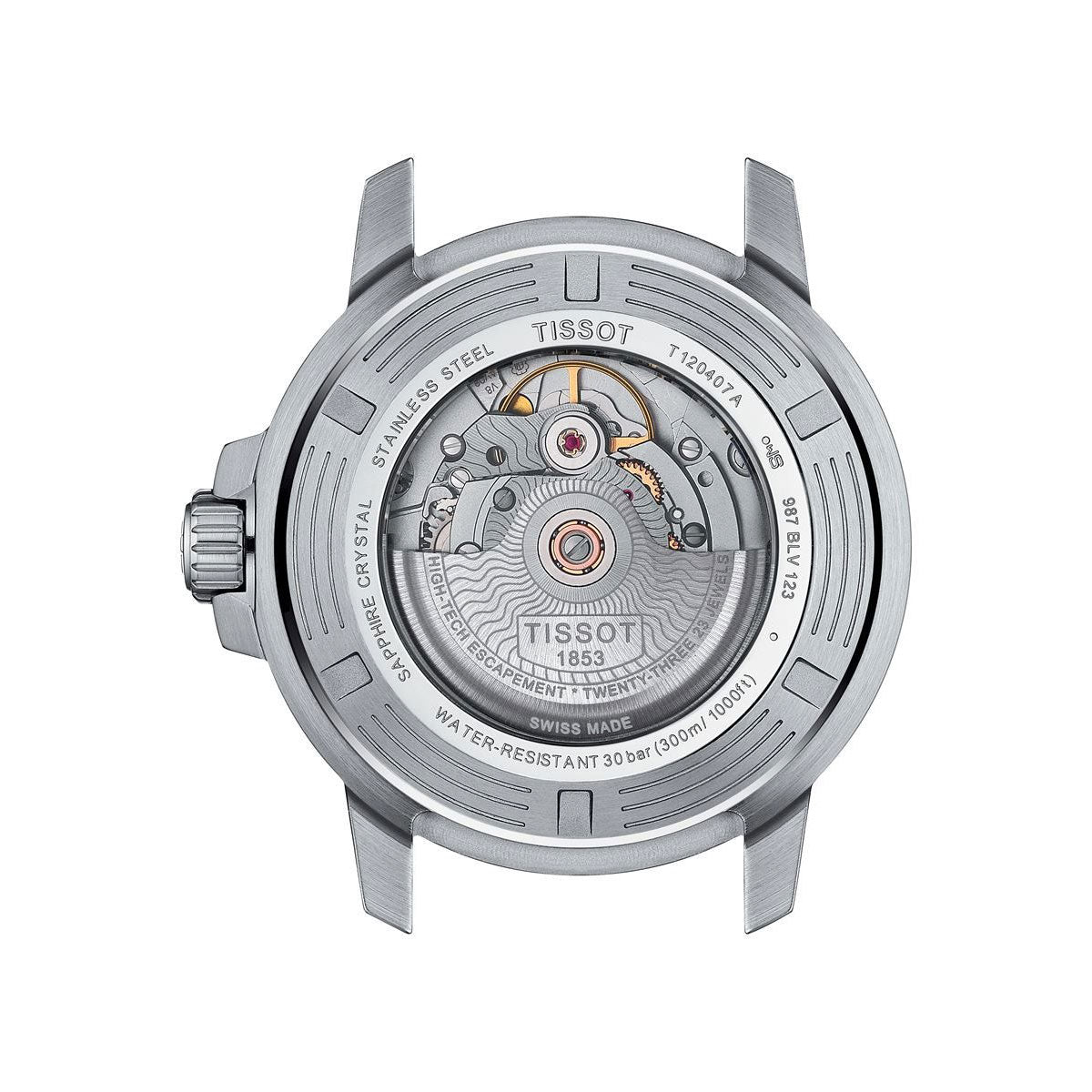 ティソ 腕時計 メンズ TISSOT シースター 1000 オートマティック SEASTAR 1000 POWERMATIC 80 自動巻き T120.407.11.081.01 ステンレススチール グレー【60回分割手数料無料!】