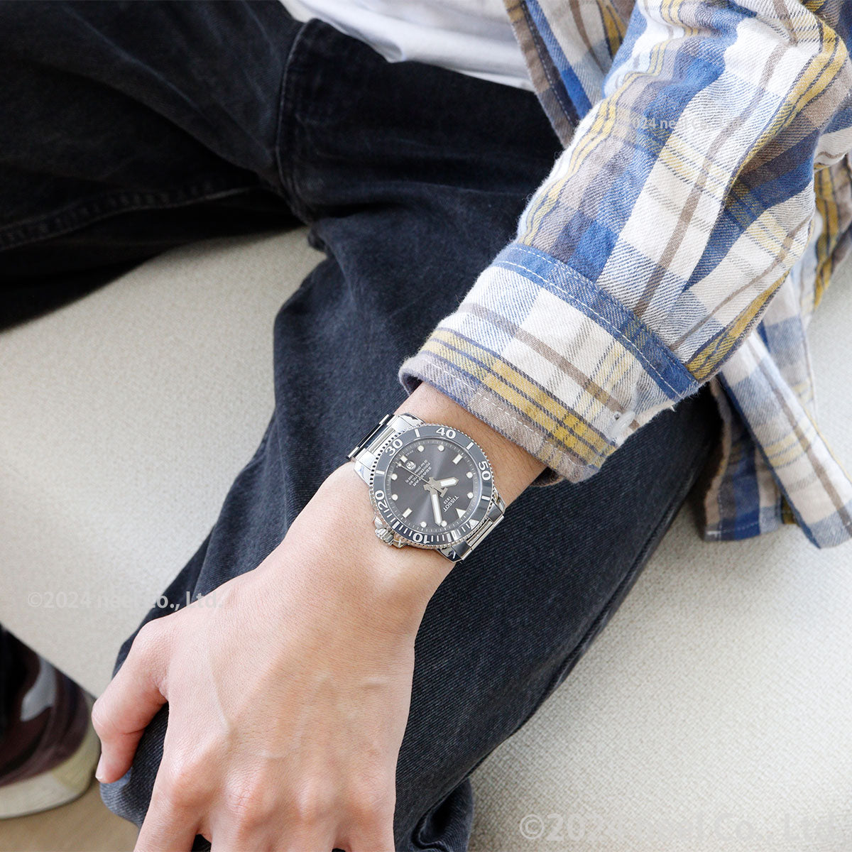 ティソ 腕時計 メンズ TISSOT シースター 1000 オートマティック SEASTAR 1000 POWERMATIC 80 自動巻き T120.407.11.081.01 ステンレススチール グレー【60回分割手数料無料!】