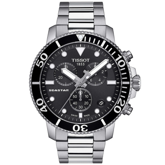 ティソ TISSOT 腕時計 メンズ シースター 1000 クロノグラフ SEASTAR 1000 CHRONOGRAPH T120.417.11.051.00【60回分割手数料無料!】