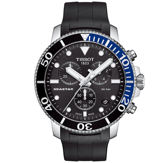 ティソ TISSOT 腕時計 メンズ シースター 1000 クロノグラフ SEASTAR 1000 CHRONOGRAPH T120.417.17.051.02