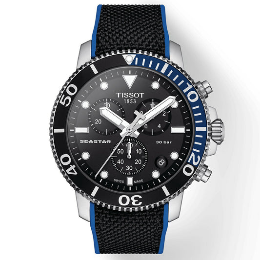 ティソ TISSOT シースター SEASTAR 1000 クロノグラフ T120.417.17.051.03 ダイバーズウォッチ 腕時計 メンズ【60回分割手数料無料!】
