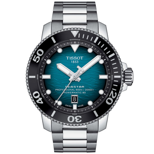 ティソ TISSOT シースター 2000 プロフェッショナル T120.607.11.041.00 腕時計 ダイバーズウォッチ 自動巻き ブルーグラデーション SEASTAR 2000 PROFESSIONAL【60回分割手数料無料!】