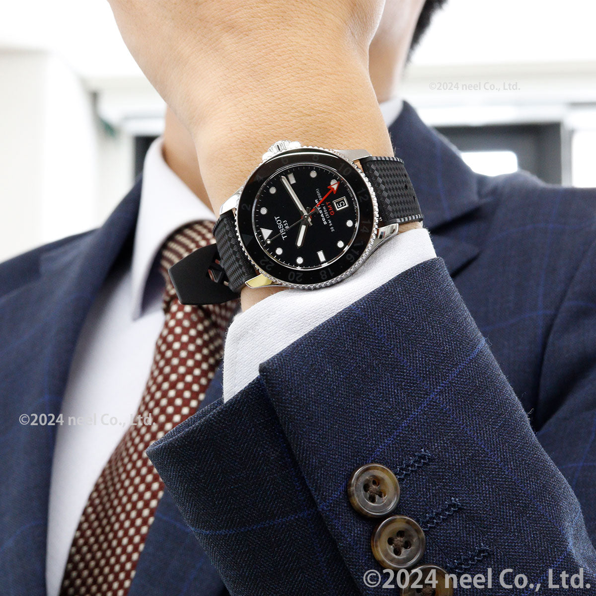 ティソ TISSOT シースター SEASTAR 1000 クオーツ GMT T120.852.17.051.00 腕時計 メンズ【60回分割手数料無料!】