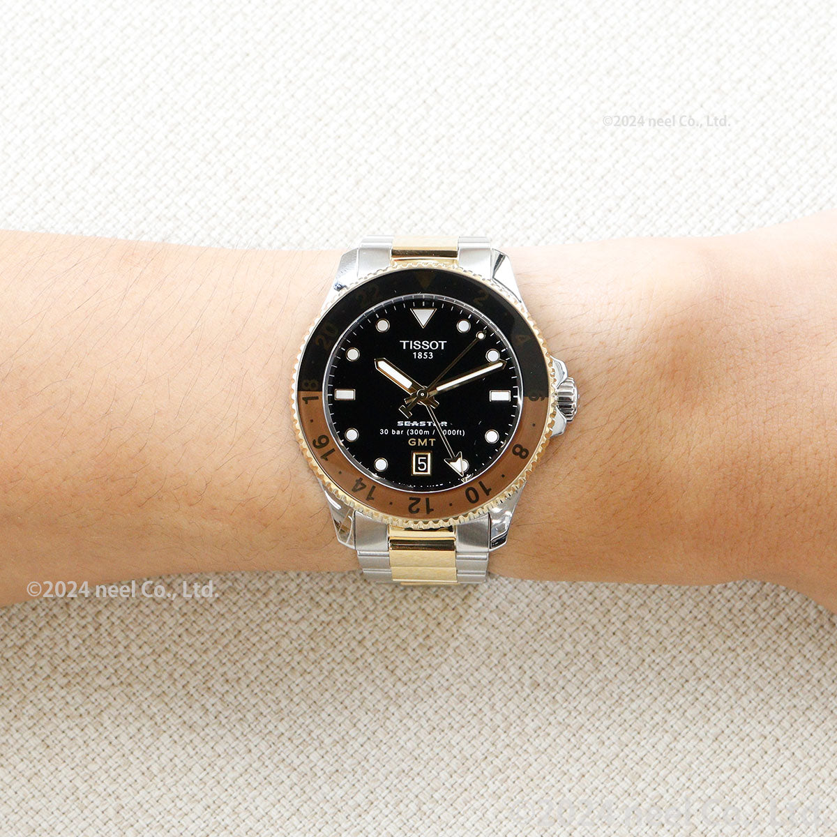 ティソ TISSOT シースター SEASTAR 1000 クオーツ GMT T120.852.22.051.00 腕時計 メンズ【60回分割手数料無料!】