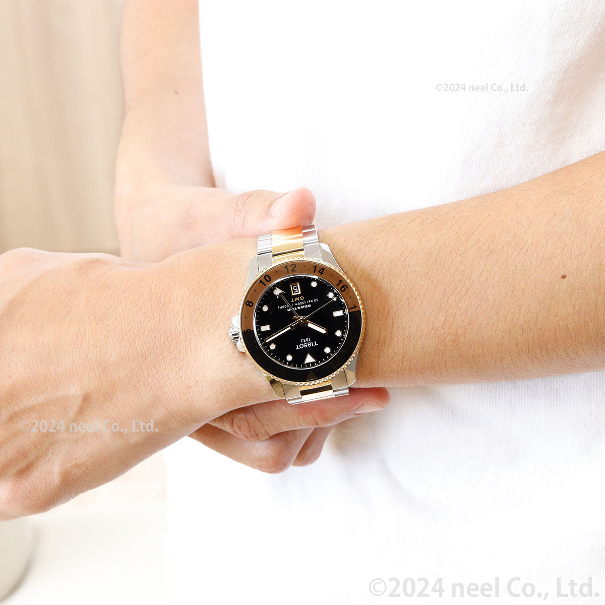 ティソ TISSOT シースター SEASTAR 1000 クオーツ GMT T120.852.22.051.00 腕時計 メンズ【60回分割手数料無料!】