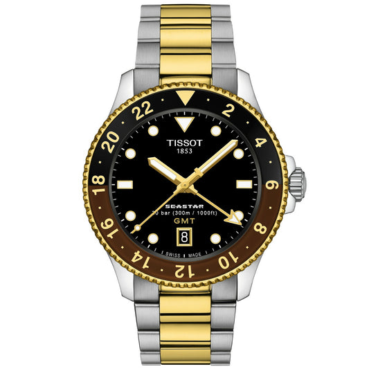 ティソ TISSOT シースター SEASTAR 1000 クオーツ GMT T120.852.22.051.00 腕時計 メンズ【60回分割手数料無料!】