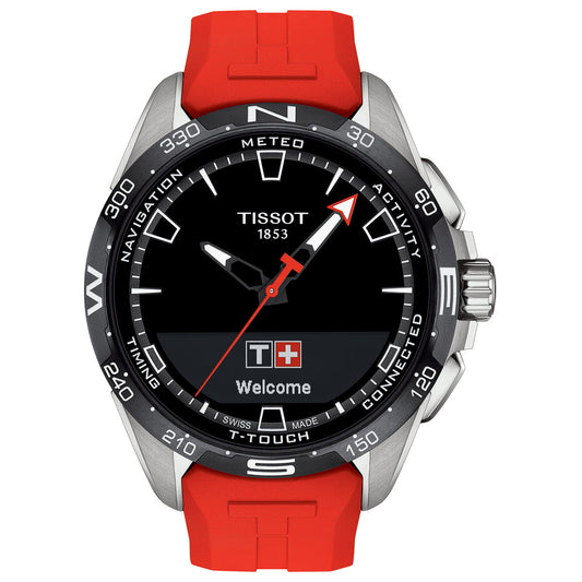 TISSOT ティソ 腕時計 T-TOUCH CONNECT SOLAR Tタッチ コネクトソーラー T121.420.47.051.00 10気圧防水 サファイアガラス チタンケース T1214204705101【60回分割手数料無料!】