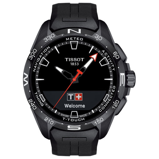 T1214204705103 ティソ TISSOT TISSOT T-タッチ コネクト ソーラー スマートフォン連動 T121.420.47.051.03 腕時計 メンズ チタン【60回分割手数料無料!】