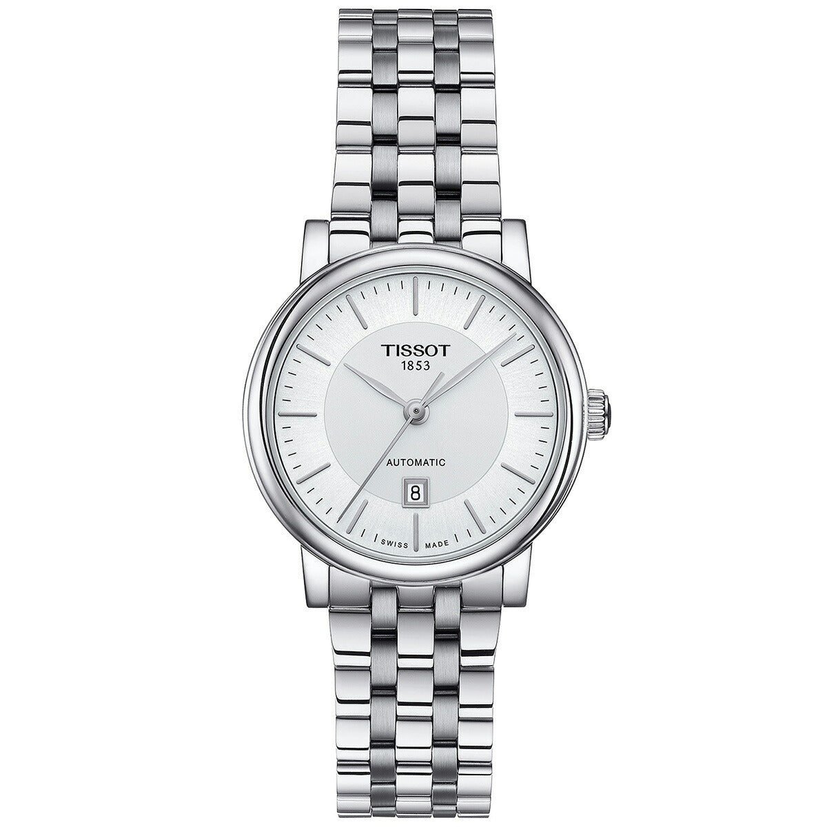 ティソ TISSOT 腕時計 レディース カーソン プレミアム オートマティック レディ CARSON PREMIUM AUTOMATIC LADY 自動巻き T122.207.11.031.00【60回分割手数料無料!】