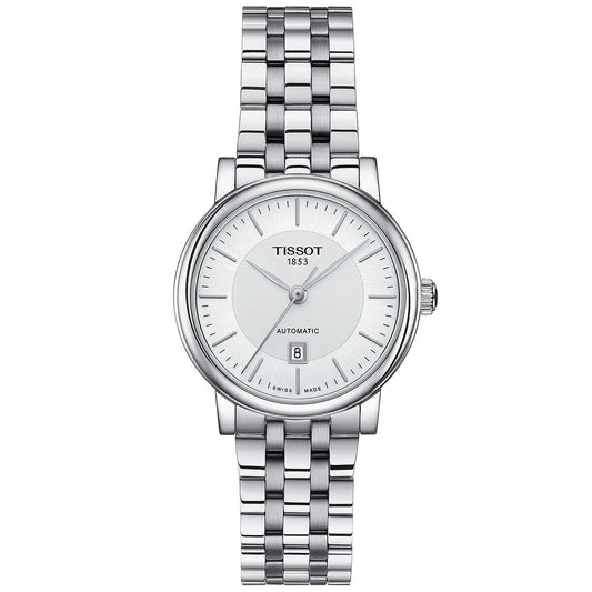 ティソ TISSOT 腕時計 レディース カーソン プレミアム オートマティック レディ CARSON PREMIUM AUTOMATIC LADY 自動巻き T122.207.11.031.00【60回分割手数料無料!】