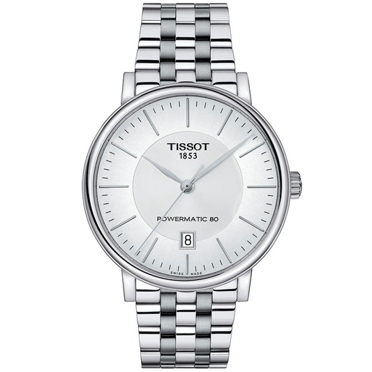 ティソ TISSOT 腕時計 メンズ カーソン プレミアム パワーマティック 80 CARSON PREMIUM POWERMATIC 80 自動巻き T122.407.11.031.00【60回分割手数料無料!】