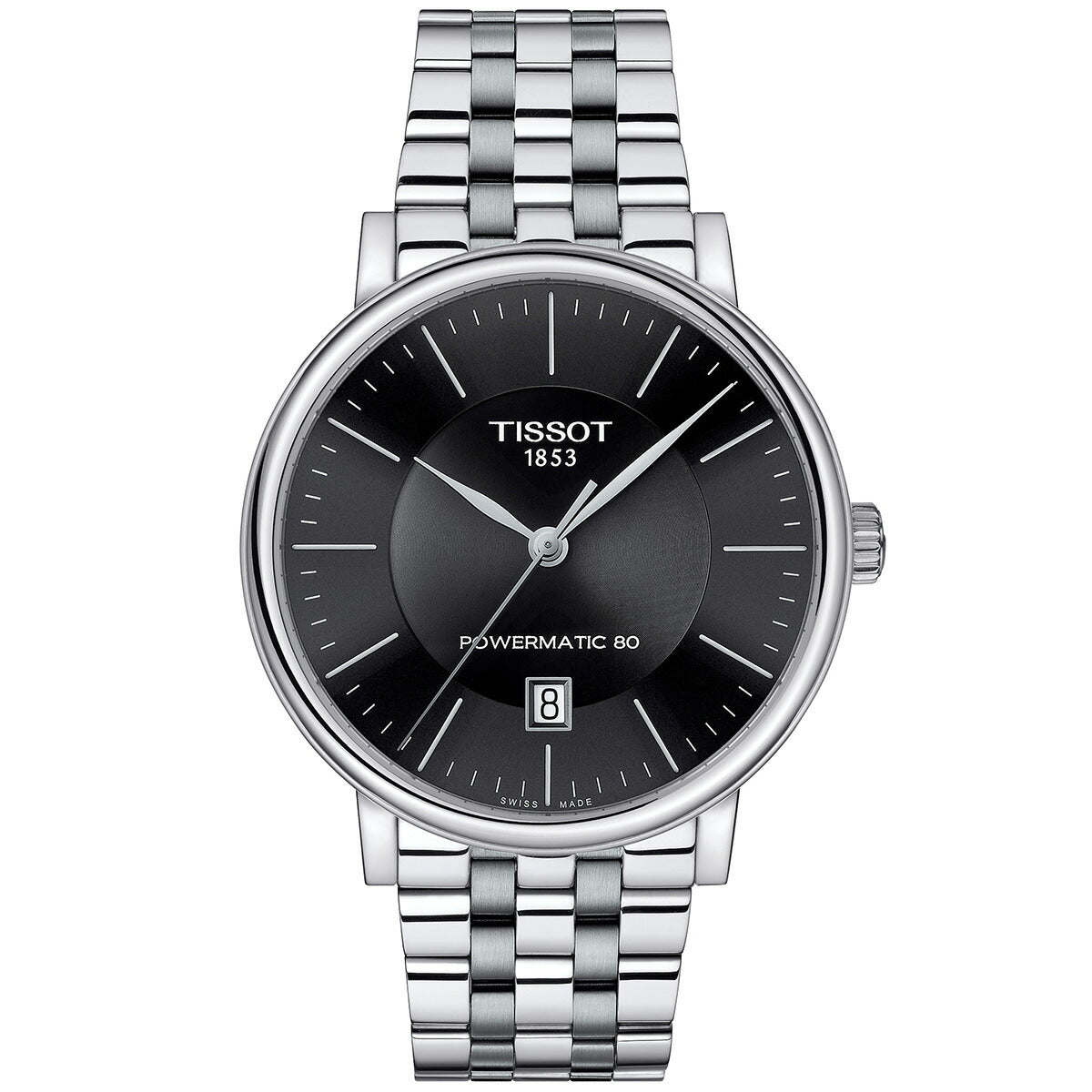 ティソ TISSOT 腕時計 メンズ カーソン プレミアム パワーマティック 80 CARSON PREMIUM POWERMATIC 80 自動巻き T122.407.11.051.00【60回分割手数料無料!】