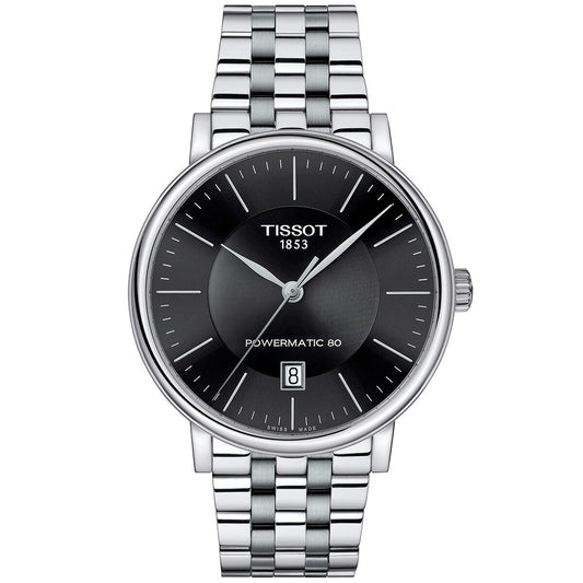 ティソ TISSOT 腕時計 メンズ カーソン プレミアム パワーマティック 80 CARSON PREMIUM POWERMATIC 80 自動巻き T122.407.11.051.00【60回分割手数料無料!】