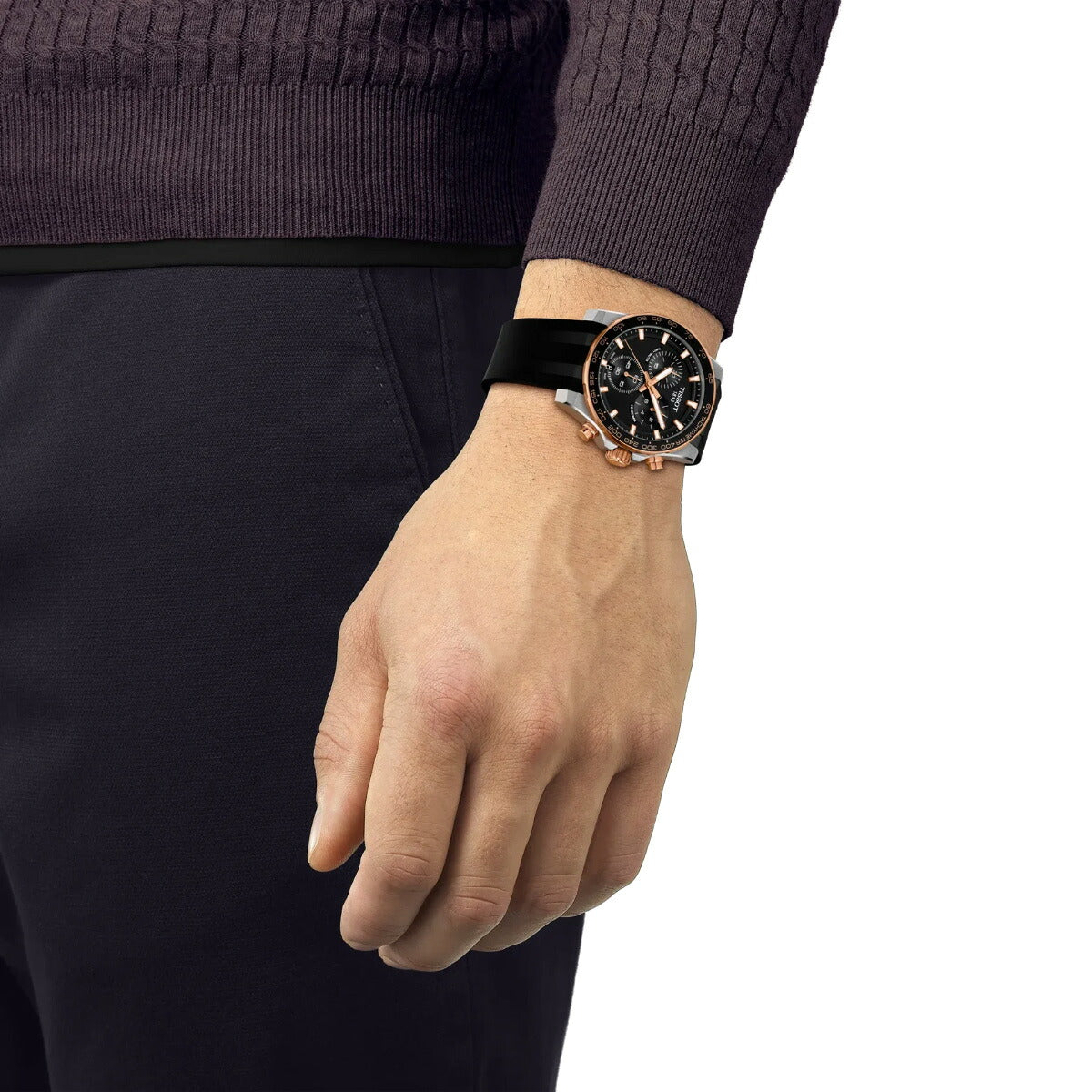 ティソ TISSOT スーパースポーツ クロノグラフ SUPERSPORT CHRONO 42mm T125.417.27.051.00 腕時計 メンズ【2026 新作】【60回分割手数料無料!】