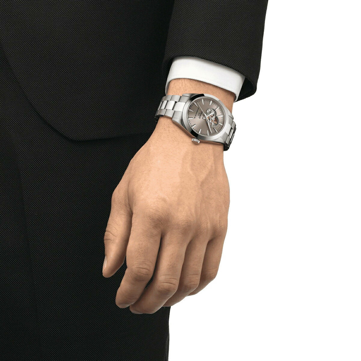 ティソ TISSOT ジェントルマン パワーマティック80 オープンハート T127.407.11.081.00 腕時計 メンズ GENTLEMAN POWERMATIC 80 OPEN HEART 自動巻き【60回分割手数料無料!】