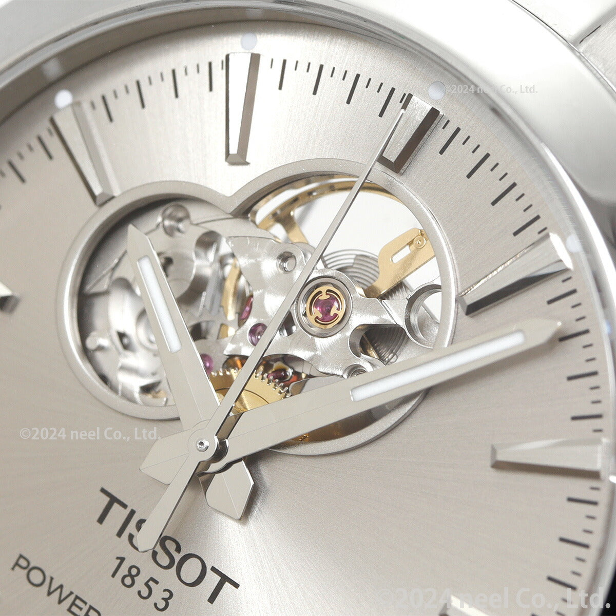 ティソ TISSOT ジェントルマン パワーマティック80 オープンハート T127.407.11.081.00 腕時計 メンズ GENTLEMAN POWERMATIC 80 OPEN HEART 自動巻き【60回分割手数料無料!】