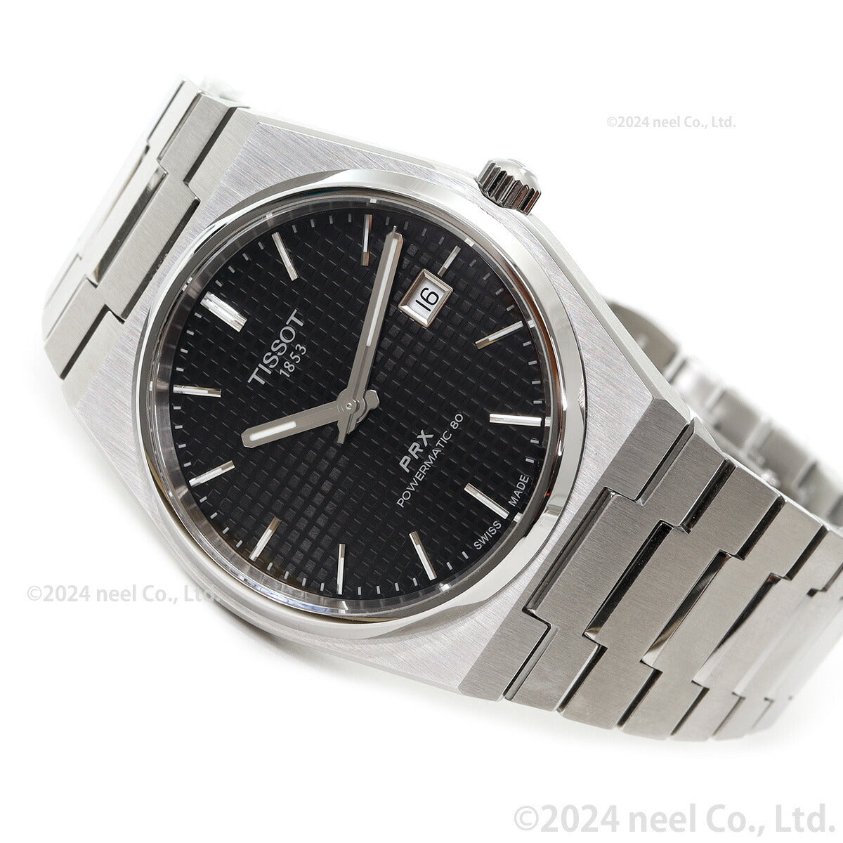 ティソ メンズ 腕時計 TISSOT PRX オートマティック 自動巻 T137.407.11.051.00 AUTOMATIC ブラック シルバー【60回分割手数料無料!】