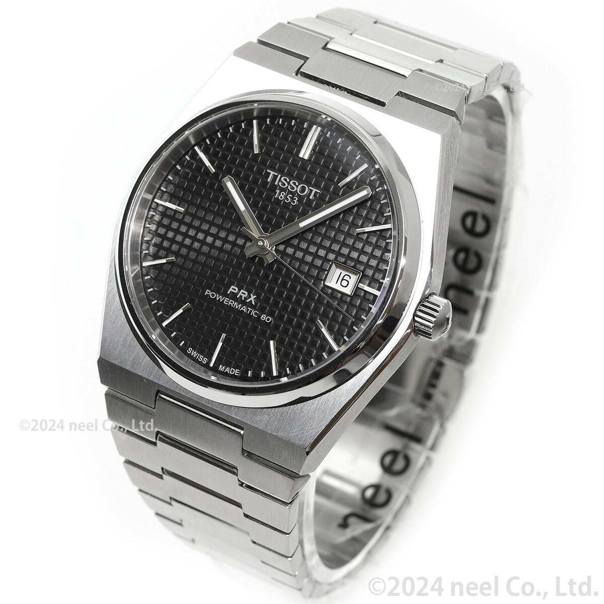 ティソ メンズ 腕時計 TISSOT PRX オートマティック 自動巻 T137.407.11.051.00 AUTOMATIC ブラック シルバー【60回分割手数料無料!】