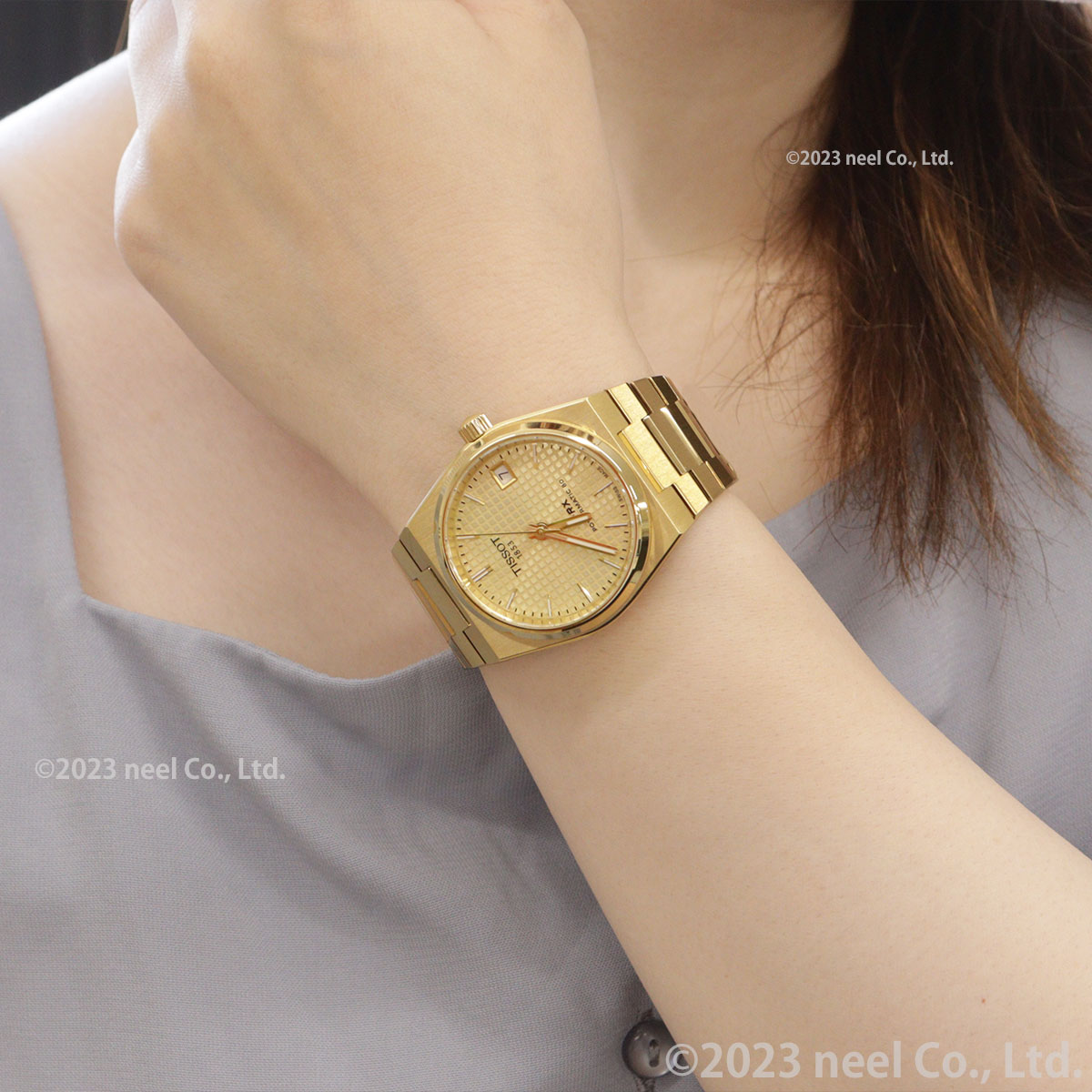 ティソ TISSOT 腕時計 ペアモデル 自動巻き PRX ピーアールエックス デイミアン リラード T137.407.33.051.00 T137.207.33021.00【60回分割手数料無料!】