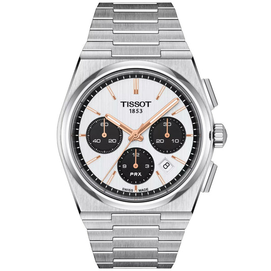 ティソ TISSOT PRX ピーアールエックス オートマティック クロノグラフ T137.427.11.011.00 腕時計 メンズ 自動巻き【60回分割手数料無料!】