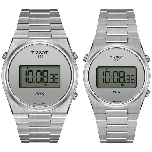ティソ TISSOT 腕時計 ペアモデル PRX ピーアールエックス デジタル T137.463.11.030.00 T137.263.11.030.00【60回分割手数料無料!】