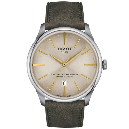 ティソ TISSOT シュマン・デ・トゥレル パワーマティック80 42MM T139.407.16.261.00 腕時計 メンズ 自動巻き CHEMIN DES TOURELLES POWERMATIC 80【60回分割手数料無料!】