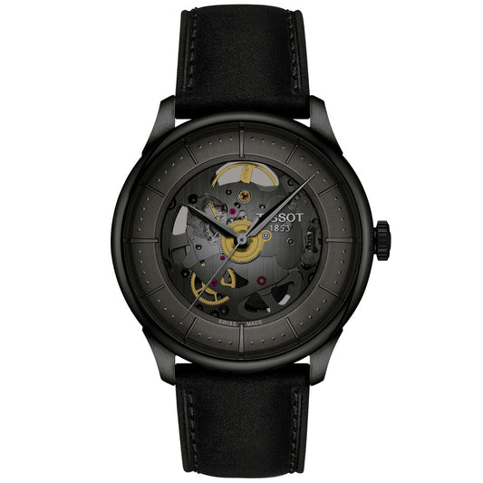 ティソ TISSOT シュマン デ トゥレル スケルトン T139.836.36.441.00 腕時計 メンズ レディース 自動巻き【60回分割手数料無料!】