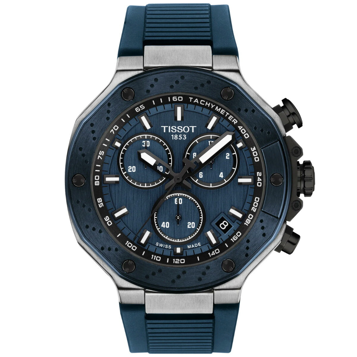 o*4様 ティソ　T-RACE クロノグラフ　デイト　腕時計メンズ　中古価格交渉 ティソ TISSOT T-レース クロノグラフ T-RACE 45mm T141.417.27.041.00